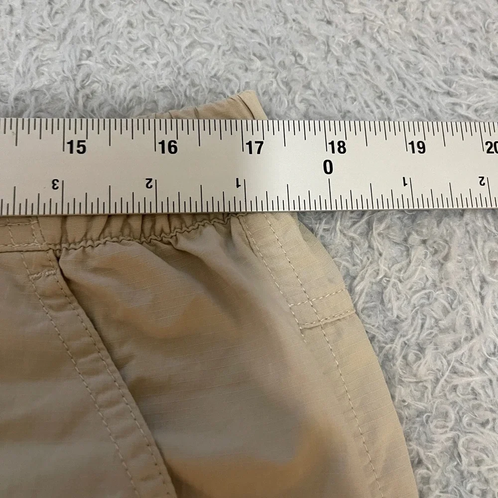 Columbia Omni-Shade Mens Cargo Shorts 36 Tan Khaki Hiking Fishing Regular Fit